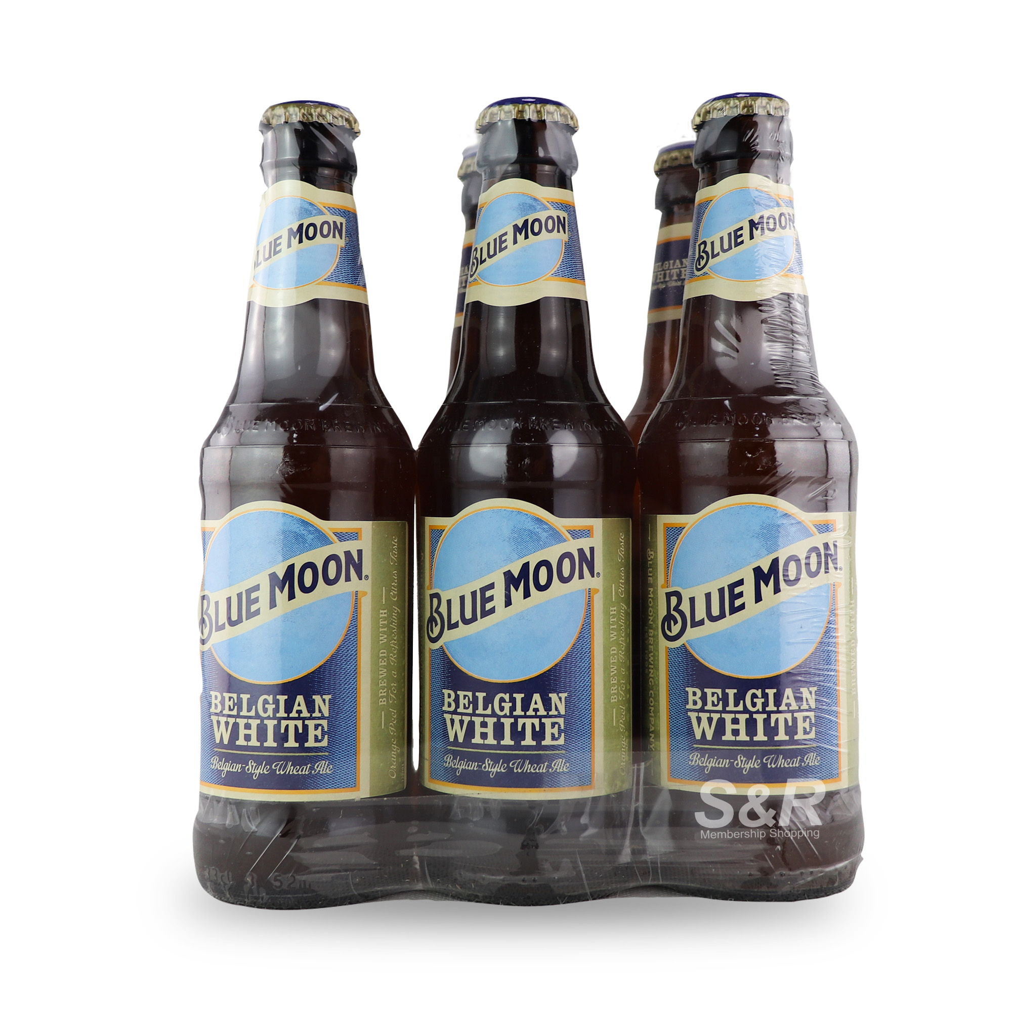 Blue Moon Belgian White Belgian-Style Wheat Ale 6pcs Blue Moon Belgian White Belgian-Style Wheat Ale 6pcs